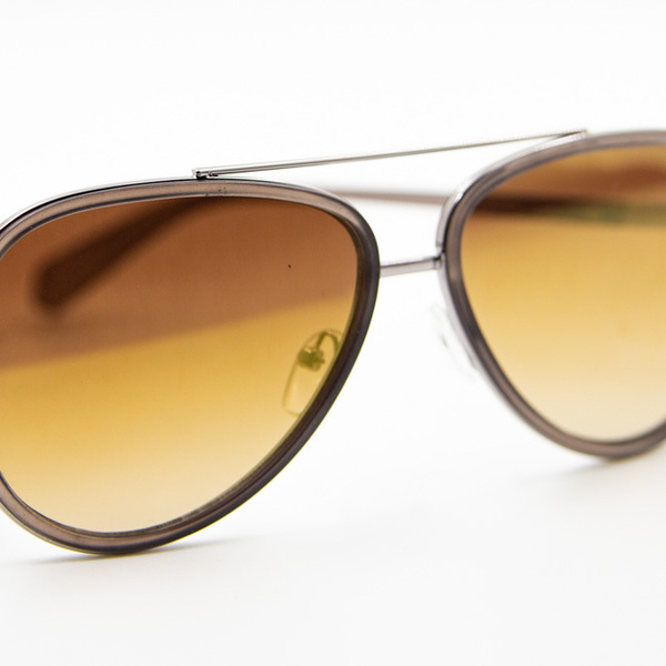 Γυαλιά ηλίου μεταλλικά σε χρυσό χρώμα με 100% UV προστασία από τον ήλιο - αλυσίδες, γυαλιά ηλίου, κορδόνια γυαλιών, θήκες γυαλιών - 2