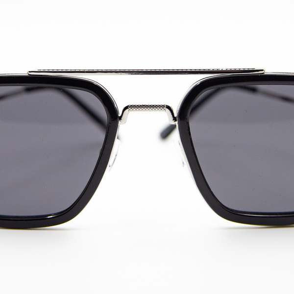 Γυαλιά ηλίου μαύρα μεταλλικά 100% UV προστασία από τον ήλιο - αλυσίδες, γυαλιά ηλίου, κορδόνια γυαλιών, θήκες γυαλιών
