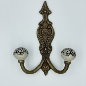 ToPomolaki HOOK2D Κρεμάστρα Τοίχου Μεταλλική 2 Θέσεων 15x11x4cm 1τεμ - διακόσμηση, κρεμάστρες
