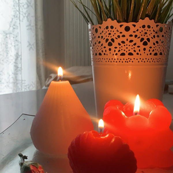 Κερί Κώνος origami - δώρο, αρωματικά κεριά, κεριά, κεριά & κηροπήγια - 3