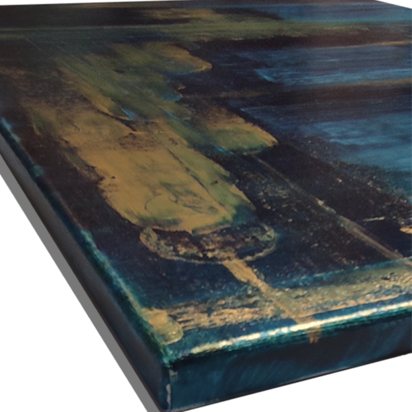 Αυθεντικός Πίνακας Αbstract σε βαμβακερό, τελαρωμένο καμβά 60 X 80 cm - πίνακες & κάδρα, πίνακες ζωγραφικής - 3