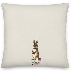 Μαξιλάρι Διακοσμητικό Happy Easter 45x45εκ - 100% Polyester - Looloo & Co - διακοσμητικά, μαξιλάρια - 2