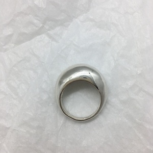 Χειροποίητο δαχτυλίδι από ασήμι Dome - statement, επιχρυσωμένα, ασήμι 925, σταθερά, μεγάλα - 2