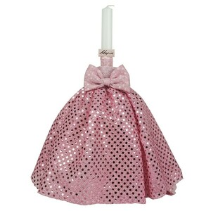 Λαμπάδα Ροζ Πούλιες Φόρεμα - κορίτσι, λαμπάδες, για παιδιά - 3