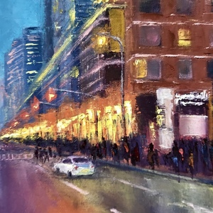 Πίνακας ζωγραφικής «Manhattan» - πίνακες & κάδρα - 2