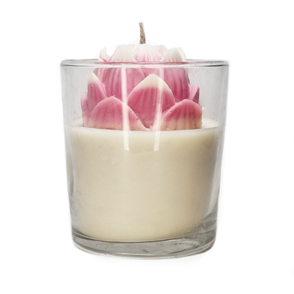 Flower - Αρωματικό κερί σόγιας 230γρ - αρωματικά κεριά, κερί σόγιας