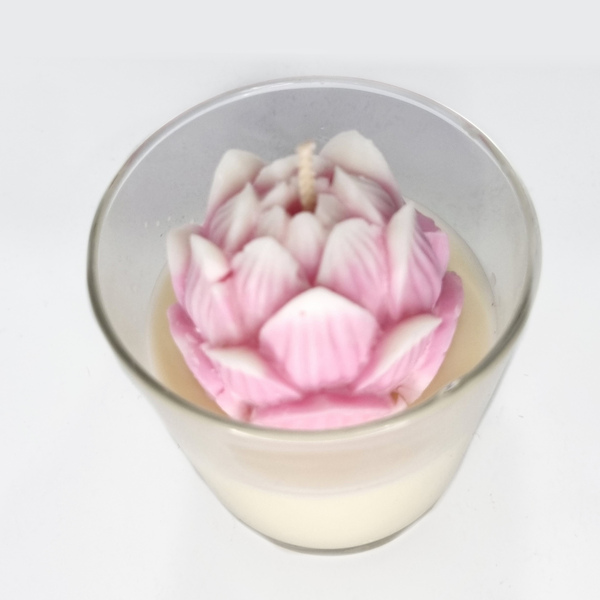 Flower - Αρωματικό κερί σόγιας 230γρ - αρωματικά κεριά, κερί σόγιας - 2