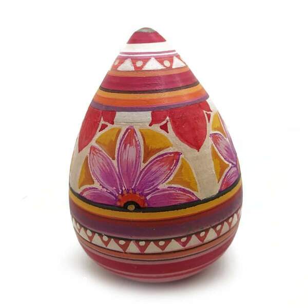 Αυγό πασχαλινό κεραμικό, υψους 18cm, ζωγραφιστό - κορίτσι, διακοσμητικά, πασχαλινά αυγά διακοσμητικά, πασχαλινά δώρα
