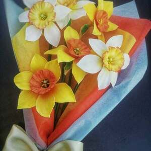 Ναρκισσος - δώρο, διακοσμητικά, ανοιξιάτικα λουλούδια - 4
