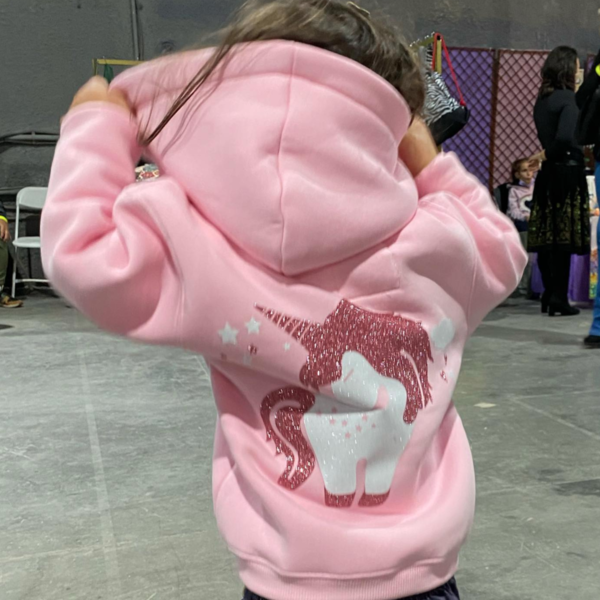 Unicorn Kid's Hooded Jacket - κορίτσι, παιδικά ρούχα - 4