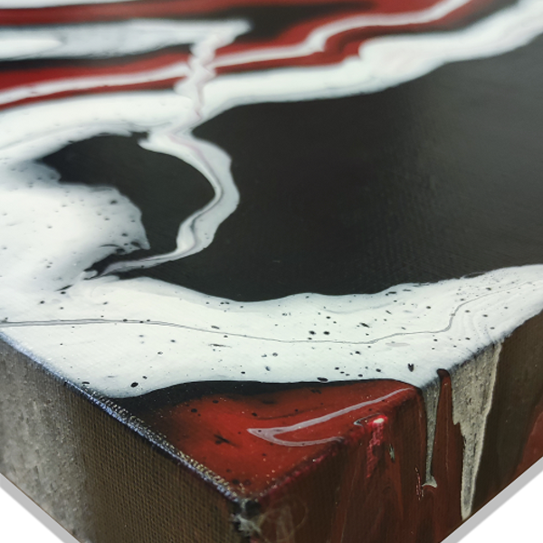 Πίνακας abstract σε διάσταση 40x40 cm σε 3D καμβά - πίνακες & κάδρα, πίνακες ζωγραφικής - 3