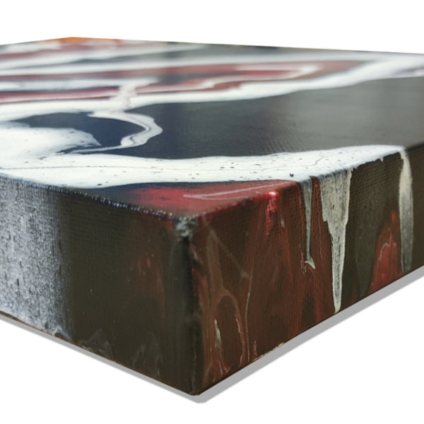 Πίνακας abstract σε διάσταση 40x40 cm σε 3D καμβά - πίνακες & κάδρα, πίνακες ζωγραφικής - 4