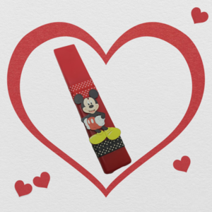 Πασχαλινή λαμπάδα κόκκινη πλακέ 25εκ με ποντικούλη - αγόρι, λαμπάδες, για παιδιά, για εφήβους, ήρωες κινουμένων σχεδίων - 2