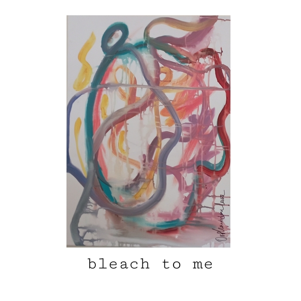 Bleach to me - Ζωγραφικός πίνακας σε καμβά (50 x 60cm) - πίνακες & κάδρα, ακρυλικό, πίνακες ζωγραφικής