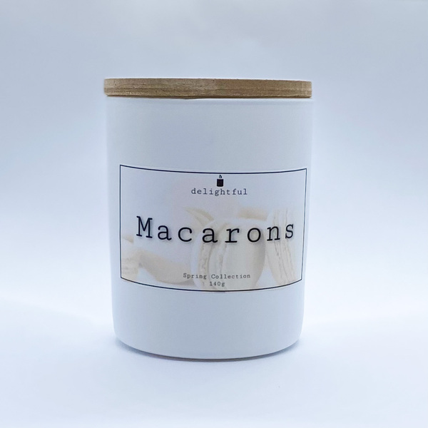 Macarons Αρωματικό Κερί - αρωματικά κεριά, δώρο πάσχα