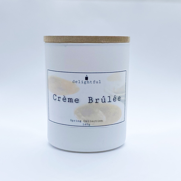 Crème Brûlée Αρωματικό Κερί - αρωματικά κεριά, άνοιξη, δώρο πάσχα