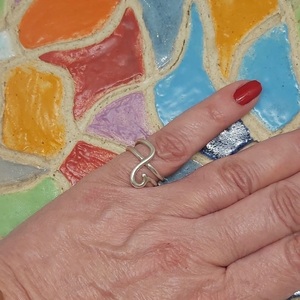 Ασημένιο δαχτυλίδι 925 "ray"- νούμερο 13 - ασήμι 925, βεράκια, σταθερά - 3