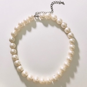 Perla necklace - τσόκερ, πέρλες, κοντά, χάντρες, φθηνά