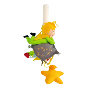Πασχαλινή λαμπάδα-Μικρός Πρίγκιπας στον πλανήτη του - παιχνιδολαμπάδες, λαμπάδες, για παιδιά, αγόρι, ήρωες κινουμένων σχεδίων