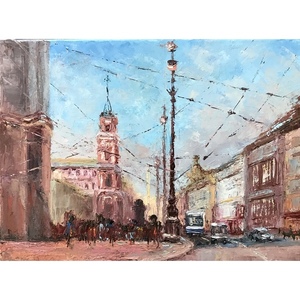 Πίνακας ζωγραφικής « Nevsky Avenue» - πίνακες & κάδρα