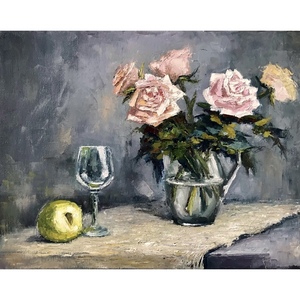 Πίνακας ζωγραφικής «Roses” - πίνακες & κάδρα