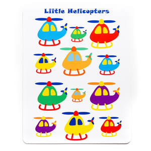 «Helicopter Stickers» Φύλλο Αυτοκόλλητο 27cmx21cm - κορίτσι, αγόρι, δώρο, αυτοκόλλητα