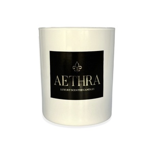 Πολυτελές Αρωματικό Κερί Σόγιας White Gloss - αρωματικά κεριά, αρωματικό, κεριά, κεριά & κηροπήγια