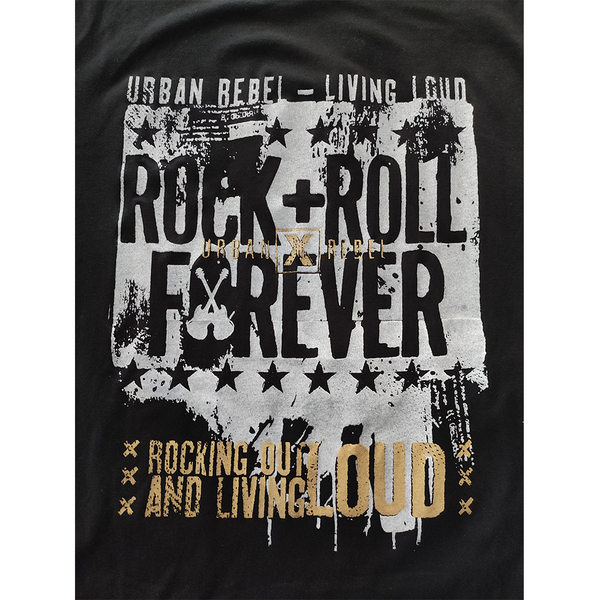 ΑΝΔΡΙΚΟ T-SHIRT "ROCK N ROLL" - βαμβάκι, ανδρικά, t-shirt - 2