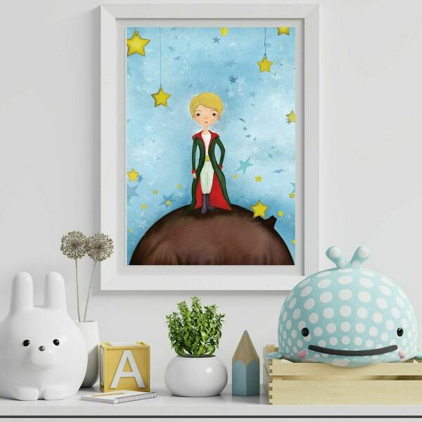 Ο μικρός πρίγκιπας - αφίσα για το παιδικο δωματιο Α3 μέγεθος 30x40 εκ - κορίτσι, αγόρι, αφίσες, μικρός πρίγκιπας - 2