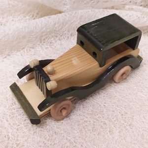 Πασχαλινή αρωματική λαμπάδα για αγόρι "ξύλινο αυτοκίνητο" - αγόρι, λαμπάδες, αυτοκινητάκια, για παιδιά, πασχαλινά δώρα - 3