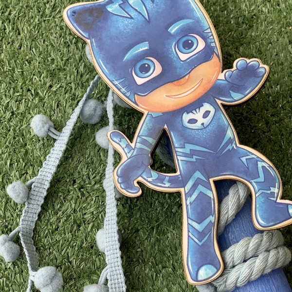 Catboy PJ masks αρωματική λαμπαδα 25εκ - αγόρι, λαμπάδες, για παιδιά, σούπερ ήρωες - 2