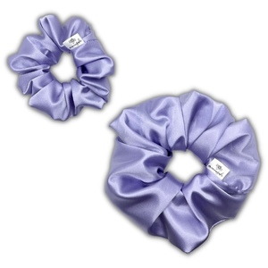 Lavender XL satin scrunchie - ύφασμα, λαστιχάκια μαλλιών, satin scrunchie - 3