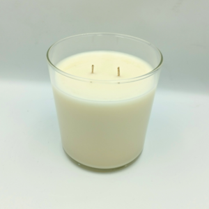 100% Φυτικό Αρωματικό Κερί σόγιας 250γρ. Διάφανο Γυάλινο δοχείο Baby Hug (πούδρα) - αρωματικά κεριά - 2