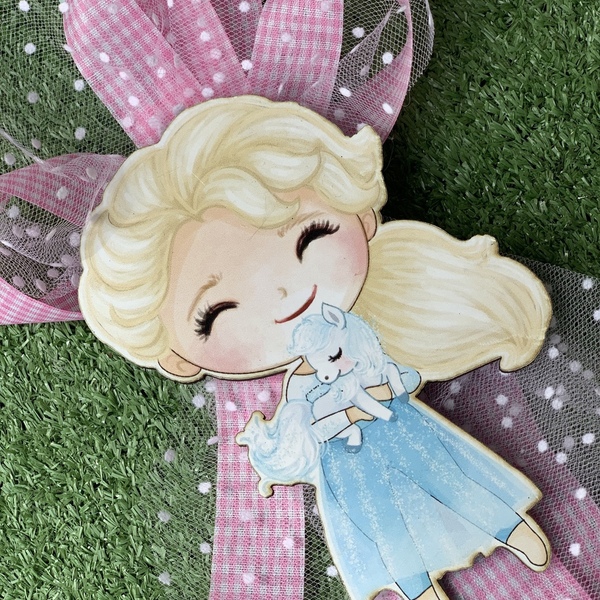 Elsa Frozen Αρωματική λαμπαδα 38εκ - κορίτσι, λαμπάδες, για παιδιά, πριγκίπισσες, για μωρά - 3