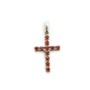 Ασημένιος Σταυρός., - ασήμι 925, σταυρός, επιπλατινωμένα