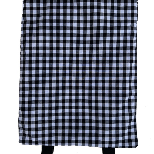 Σακίδιο πλάτης / backpack από ύφασμα με μοτίβο black & white - ύφασμα, πλάτης, all day, φθηνές