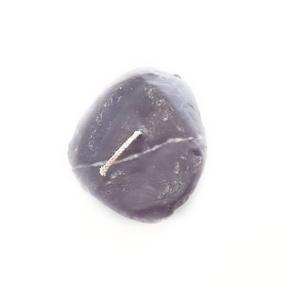 Grey stone!Αρωματικό κερί σόγιας σε σχήμα πέτρας με άρωμα βανίλια!χρώμα γκρι,137gr,10×8εκ - αρωματικά κεριά