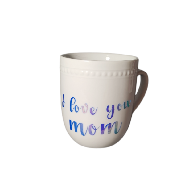 Κούπα καφέ για την γιορτή της μητέρας "I love you Mum" - διακοσμητικά, κούπες & φλυτζάνια, γιορτή της μητέρας
