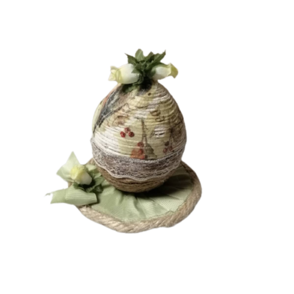 Πασχαλινό αυγό από τσιμέντο - διακοσμητικά, πασχαλινά δώρα - 2