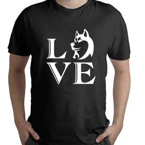 Unisex T-shirt Love Dogs