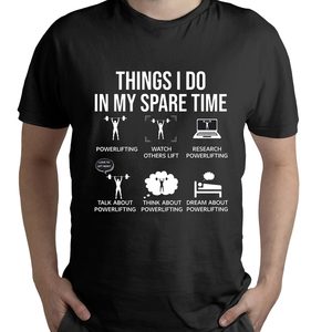 Ανδρικό T-shirt Funny My Spare Time