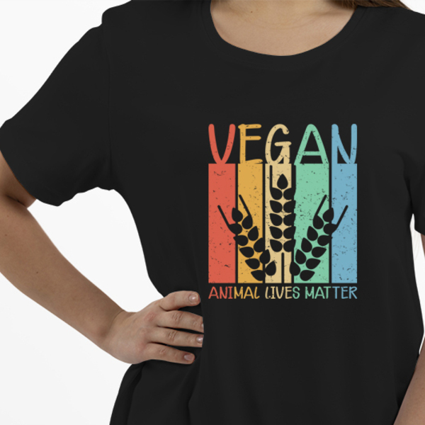 T-shirt γυναικείο Vegan Animal Lives Matter