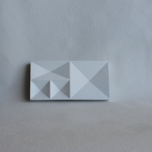 Διακοσμητικός Δίσκος για κοσμήματα από τσιμέντο λευκό 19 cm| | Concrete Decor - τσιμέντο, πιατάκια & δίσκοι