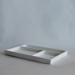 Διακοσμητικός δίσκος για κοσμήματα από τσιμέντο λευκό 23 cm | Concrete Decor - τσιμέντο, πιατάκια & δίσκοι - 2