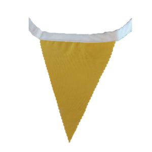 Σημαιάκια μπόχο με βέλη σε κίτρινο-μπεζ χρώμα διάστασης 1,50μ - κορίτσι, αγόρι, γιρλάντες, boho - 3