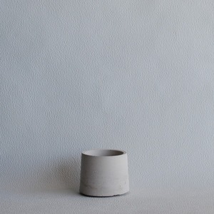 Διακοσμητικό Βαζάκι από τσιμέντο μπεζ 6.5cm | Concrete Decor - βάζα & μπολ, τσιμέντο, γλάστρα