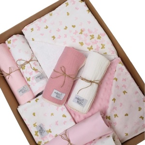 Σετ νεογέννητου 10 τεμαχίων, Newborn Box - "Butterflies" - κορίτσι, δώρα για βάπτιση, βρεφικά, σετ δώρου, για μωρά