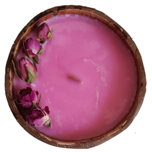 MAGENTA COCOBOWL, SOY WAX CANDLE, άρωμα CASHMERE KUSH. - αρωματικά κεριά