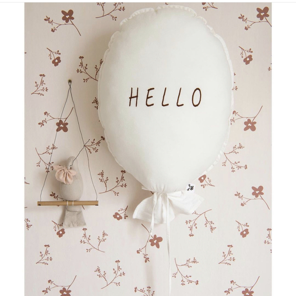 Μπαλόνια Τοίχου Λευκό Hello - διακοσμητικά - 2