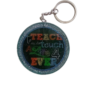 Δώρο για δασκάλους αναμνηστικό μπρελόκ 1 - ρητίνη, σπιτιού, μπρελοκ κλειδιών